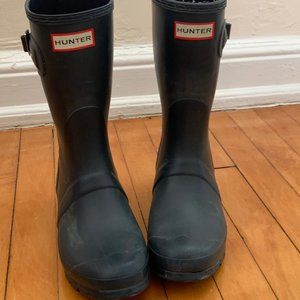 Women's Original Short Rain Boots in Navy Size 8